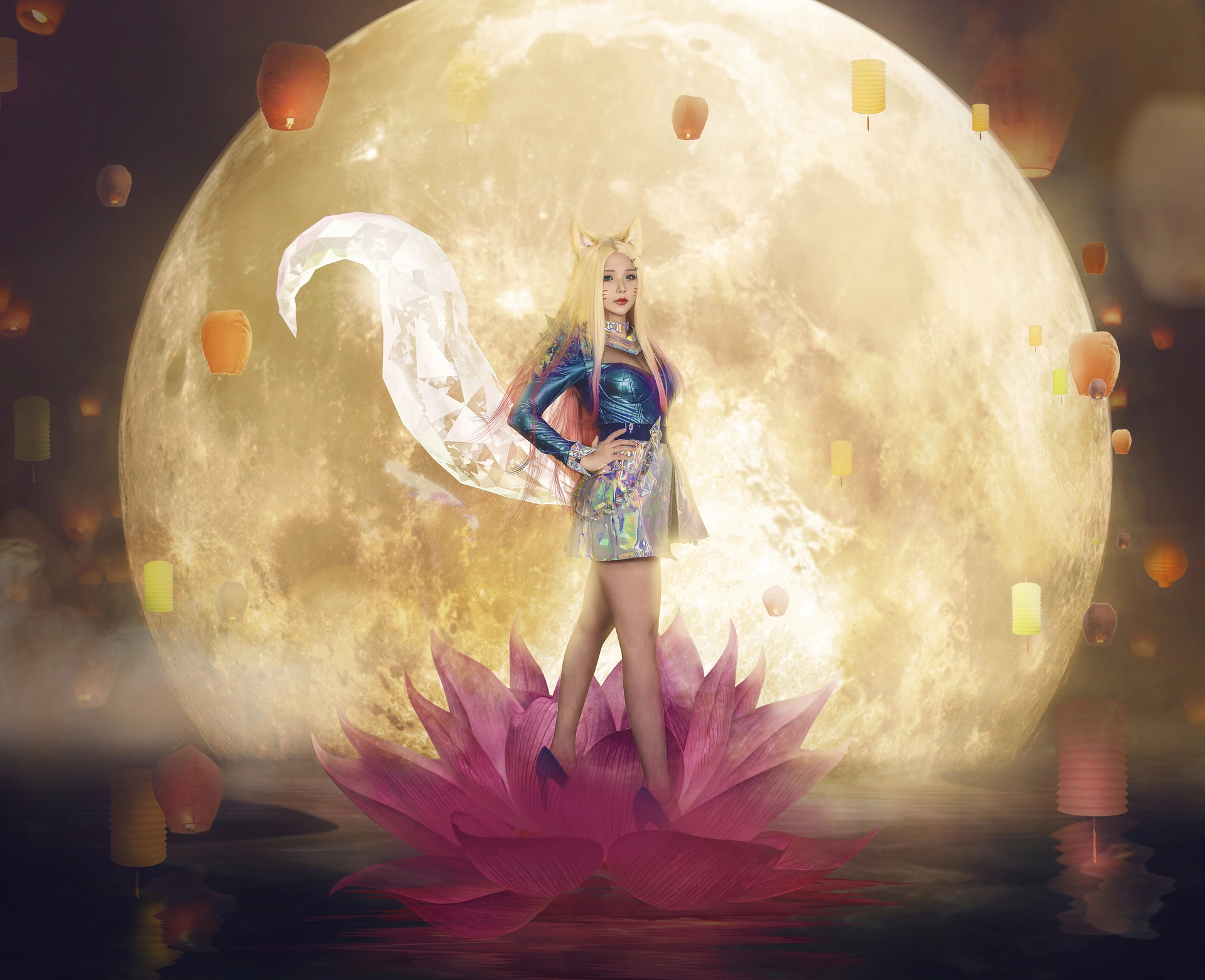 Hana Bunny - NO.054 KDA All Out Ahri 3